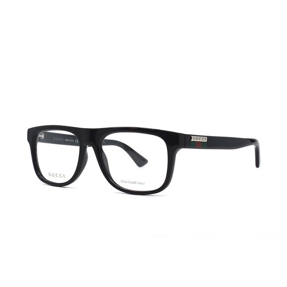 NEW GUCCI GG1117O 001 BLACK AUTHENTIC EYEGLASSES FRAME - Picture 1 of 11
